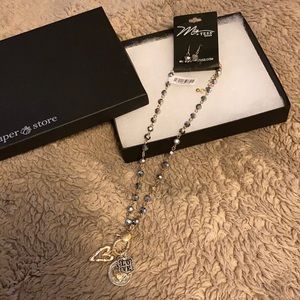 Earrings and necklace combo